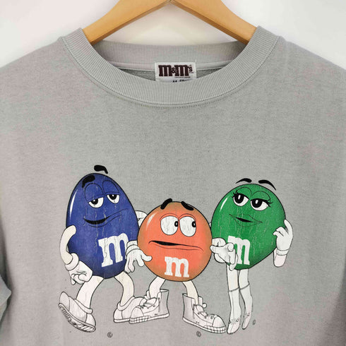 キャラクタープリント クルーネックスウェット メンズ import:M