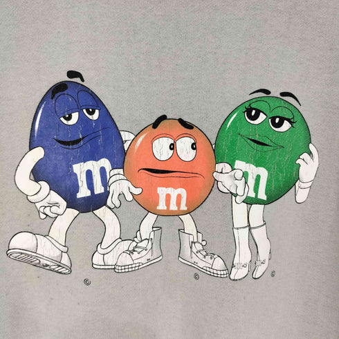 キャラクタープリント クルーネックスウェット メンズ import:M