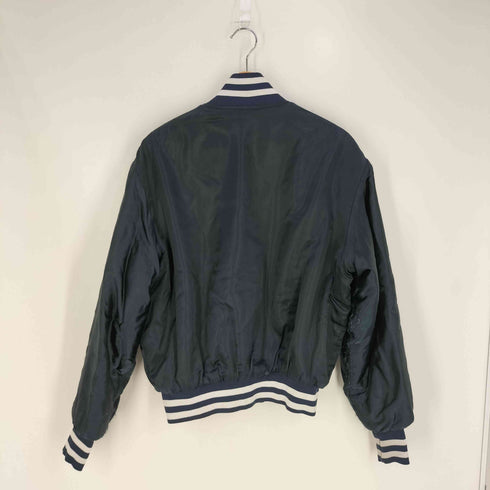 great lakes sportswear USA製 企業プリント 裏地キルティング スナップボタン スタジャン メンズ