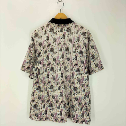 Di minzoni 総柄半袖ポロシャツ メンズ XL