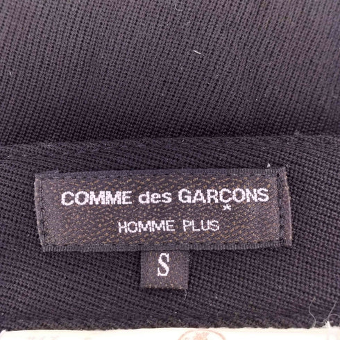 コムデギャルソンオムプリュス COMME des GARCONS HOMME PLUS プロテクション期 ニーパッチ 裾ジップウールパンツ メンズ S