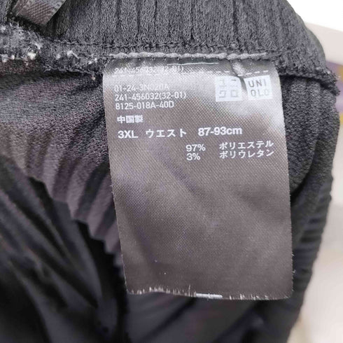 ユニクロ UNIQLO プリーツストレートパンツ メンズ 3XL
