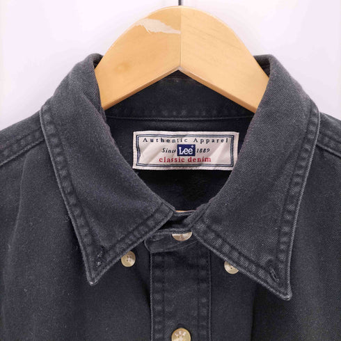 リー Lee ワンポイント刺繍シャツジャケット メンズ import:L