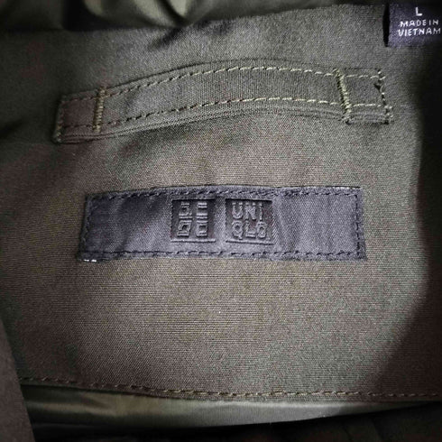 ユニクロ UNIQLO ノンキルトダウンジャケット メンズ JPN:L