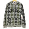 ステューシー Stussy 00s アーガイル ジップアップフーディ メンズ import:XL