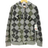 ステューシー Stussy 00s アーガイル ジップアップフーディ メンズ import:XL