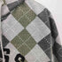 ステューシー Stussy 00s アーガイル ジップアップフーディ メンズ import:XL