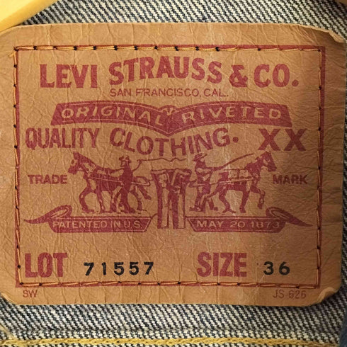 リーバイス Levis 71557-0214 3rd サード デニムトラッカジャケット メンズ US:36