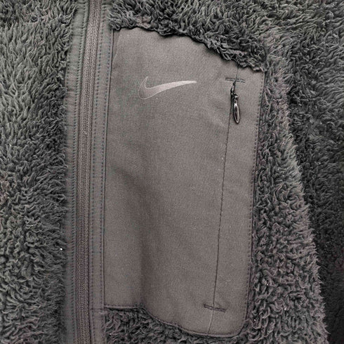 ナイキ NIKE LS FZ HD SHERPA スウッシュ フリース ジャケット レディース import:L