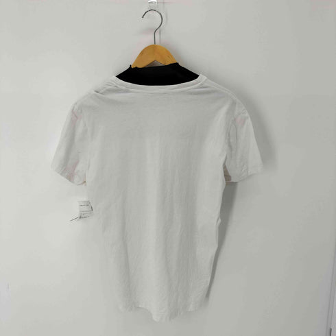 ディーゼル DIESEL S/S フロントロゴプリントTシャツ ステッチ メンズ import:L