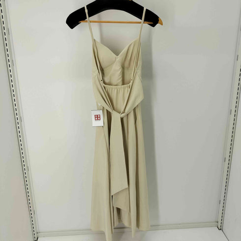 アメリ AMERI MEDI LACE UP SLIT DRESS レースアップキャミワンピース レディース
