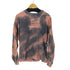 ザラ ZARA ダイダイ柄 L/S クルーネックスウェット レディース import:M