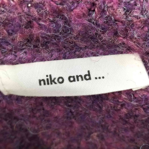 ニコアンド niko and... ハイネックゆるふわニット レディース JPN:3