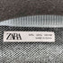 ザラ ZARA フロントマウント柄 クルーネックニット メンズ import:L