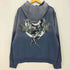 リベンジ REVENGE GLITCH ARCH LOGO TREATED HOODIE メンズ import:XL