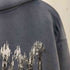 リベンジ REVENGE GLITCH ARCH LOGO TREATED HOODIE メンズ import:XL