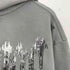 リベンジ REVENGE GLITCH ARCH LOGO TREATED HOODIE メンズ import:L