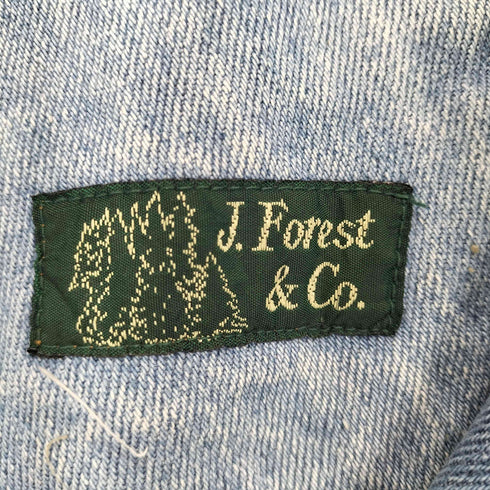 J.FOREST CO. デニムスタジャン メンズ