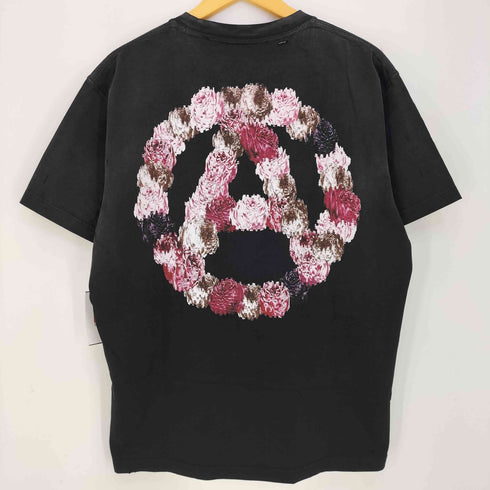 リベンジ REVENGE FLOWER ANARCHY TREATED TEE メンズ import:M