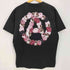 リベンジ REVENGE FLOWER ANARCHY TREATED TEE メンズ import:M