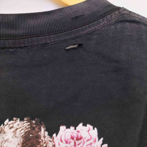 リベンジ REVENGE FLOWER ANARCHY TREATED TEE メンズ import:M