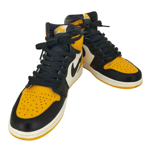 ジョーダンブランド JORDAN BRAND AIR JORDAN 1 RETRO HIGH OG YELLOW TOE タクシー メンズ JPN:27