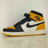 ジョーダンブランド JORDAN BRAND AIR JORDAN 1 RETRO HIGH OG YELLOW TOE タクシー メンズ JPN:27