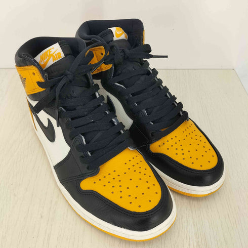 ジョーダンブランド JORDAN BRAND AIR JORDAN 1 RETRO HIGH OG YELLOW TOE タクシー メンズ JPN:27