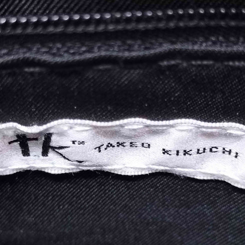 ティーケータケオキクチ tk. TAKEO KIKUCHI エンボスロゴレザーショルダーバッグ ポーチ メンズ ONE SIZE