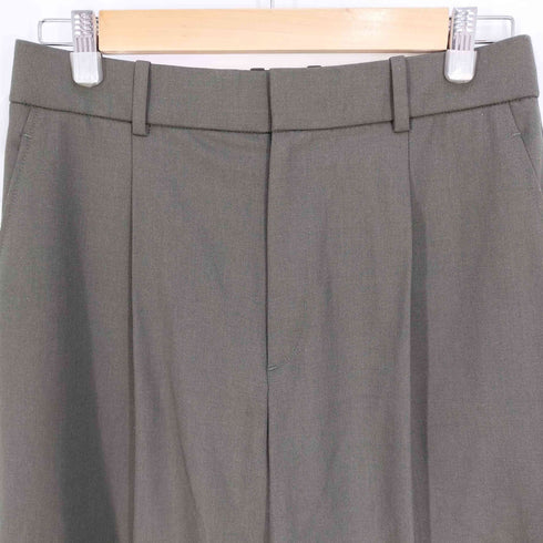 ユニクロ UNIQLO タックワイドパンツ レディース JPN:L