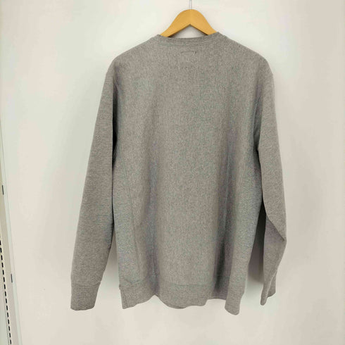 ノア NOAH ロゴ刺繍 クルーネックスウェット メンズ JPN:XL