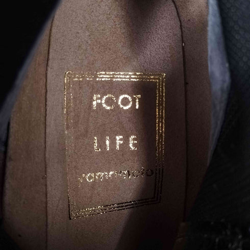 FOOT LIFE YAMAMOTO レースアップロングブーツ レディース 23.5EEE