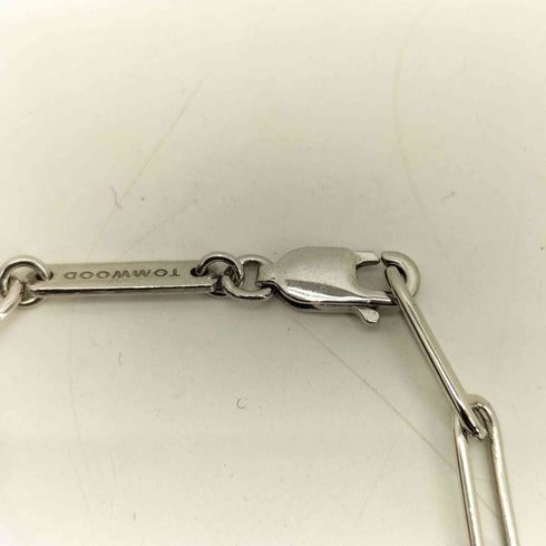 トムウッド TOMWOOD SILVER925 BOX CHAIN BRACELET ボックス チェーン ブレスレット メンズ