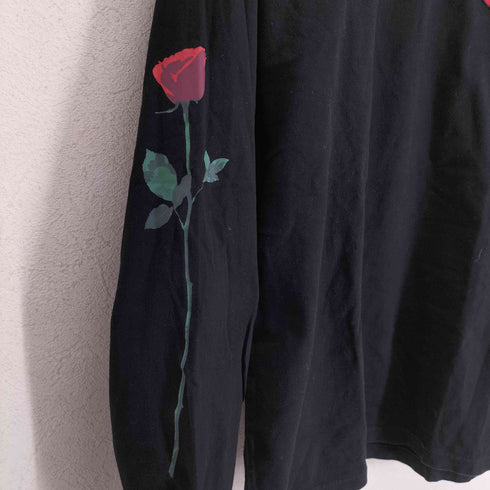 トゥエンティーフォーカラッツ 24karats バラデザイン L/S TEE メンズ JPN:M