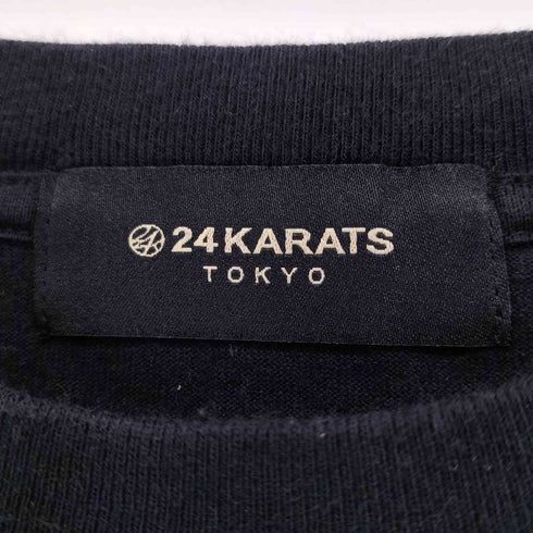 トゥエンティーフォーカラッツ 24karats バラデザイン L/S TEE メンズ JPN:M