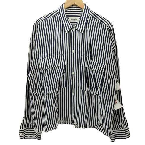 モンキータイム MONKEY TIME 21AW SATIN STRIPE CROPPED REG メンズ JPN:M