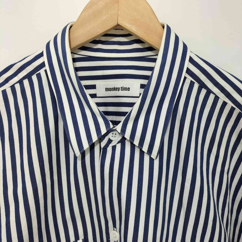 モンキータイム MONKEY TIME 21AW SATIN STRIPE CROPPED REG メンズ JPN:M