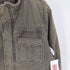 リーバイス Levis 00S 裏地キルティング 製品染 比翼 ジップアップ ミリタリージャケット メンズ import:L
