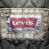 リーバイス Levis 00S 裏地キルティング 製品染 比翼 ジップアップ ミリタリージャケット メンズ import:L