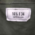 ユーエスアーミー U.S. ARMY 80S US AIR FORCE UTILITY SHIRT OG-507 リメイク ワッペン ユーティリティ ミリタリー S/S シャツ 85年製 メンズ 16 1/2 X 34