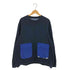 ブルーブルー BLUE BLUE ×MT.RAINIER DESIGN MRD/BLUEBLUE FLAG POCKET SMOCK フラッグ ポケット スモック ロングスリーブTシャツ メンズ M