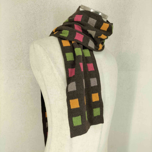 MARK STEARN ウールマフラー MADE IN ITALY メンズ