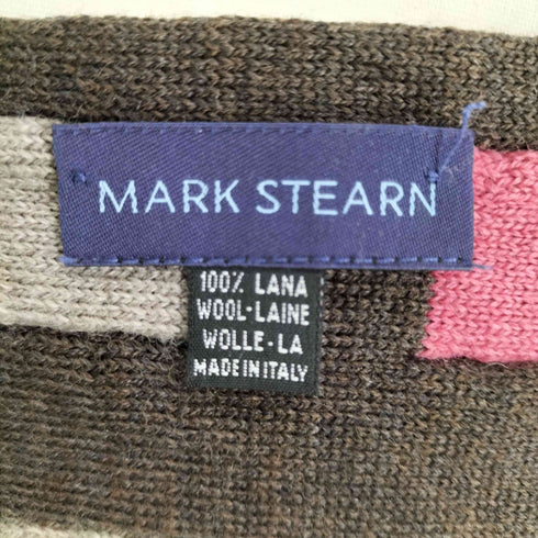 MARK STEARN ウールマフラー MADE IN ITALY メンズ