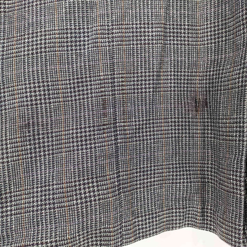 ラルディー二 LARDINI 段返り3B グレンチェックシルクテーラートドジャケット JM0526AQ メンズ 50