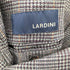 ラルディー二 LARDINI 段返り3B グレンチェックシルクテーラートドジャケット JM0526AQ メンズ 50