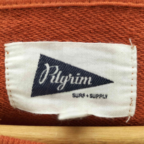 ピルグリム PILGRIM Jaar Reinforced Crew エルボーパッチ クルーネックスウェット メンズ JPN:M