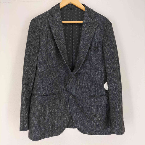 ジョセフアボード JOSEPH ABBOUD プリントヘリンボーン セットアップ メンズ BM
