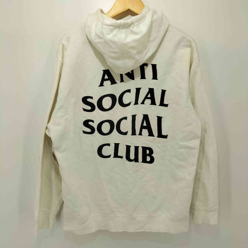 アンチソーシャルソーシャルクラブ ANTI SOCIAL SOCIAL CLUB 両面ロゴプリント プルオーバーパーカー メンズ