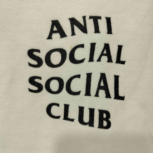 アンチソーシャルソーシャルクラブ ANTI SOCIAL SOCIAL CLUB 両面ロゴプリント プルオーバーパーカー メンズ