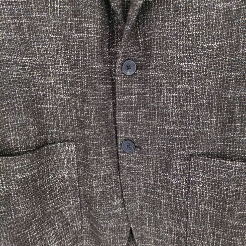 ラルディー二 LARDINI ウールチェックテーラードジャケット メンズ 48REG